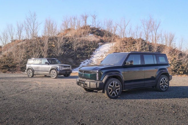 Test drive iCAR 03 with 8+X all-road driving mode