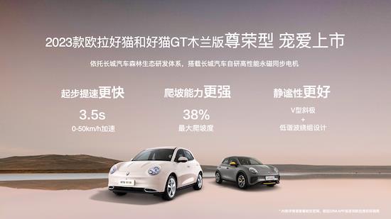 The 400,000th complete car of Euler Auto rolled off the assembly line. The 2023 Euler Good Cat & Good Cat GT Mulan Edition comes on the market _fororder_image008