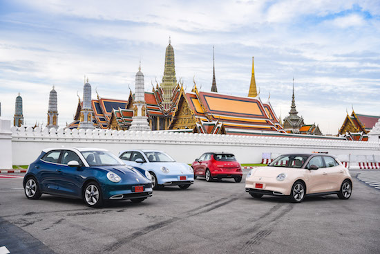 The 400,000th complete car of Euler Auto rolled off the assembly line. The 2023 Euler Good Cat & Good Cat GT Mulan Edition comes on the market _fororder_image006