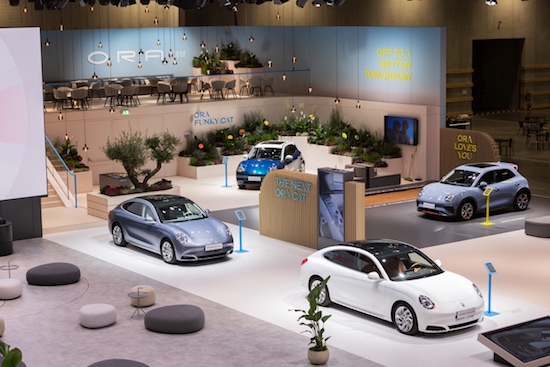 The 400,000th complete car of Euler Auto rolled off the assembly line. The 2023 Euler Good Cat & Good Cat GT Mulan Edition comes on the market _fororder_image007